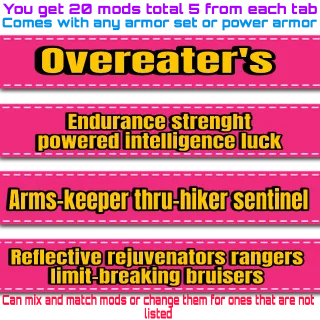 overeaters armor set