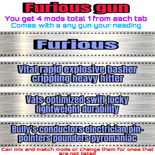 furious gun set-up