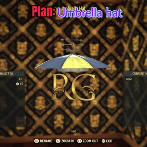 plan umbrella hat