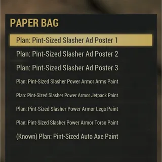 set of 8 new slayer plan