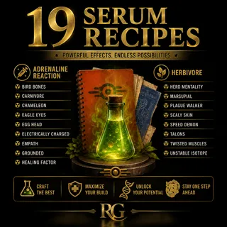 set of all serum plans x19