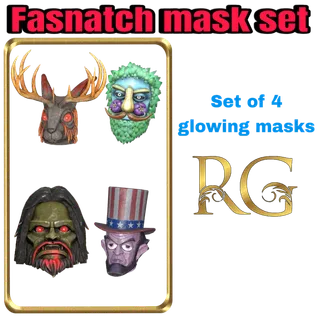 fasnatch mask bundle 3