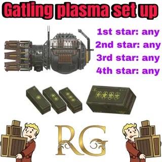 Gatling plasma set up