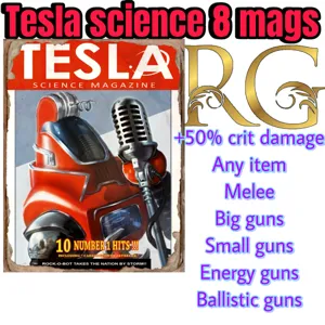 100 Tesla science 8 mags