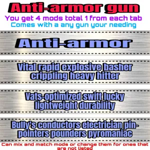 anti-armor gun mods