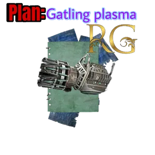gatling plasma gun plan 