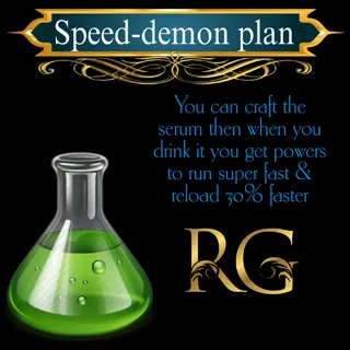 speed demon serum plan 