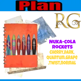 nuka-cola rocket plan set