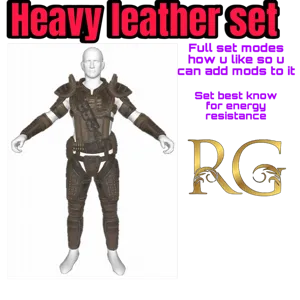 heavy leather armor