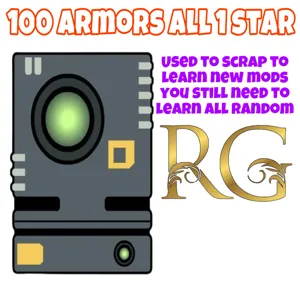 100 armors 1 star
