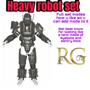 heavy robot set +20mods