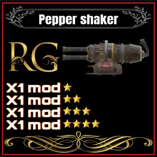 pepper shake + 4 legendary mods 