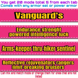 vanguard armor set