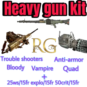 heavy gun 15fr kit