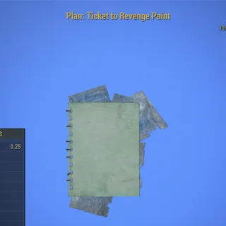 ticket to revenge paint