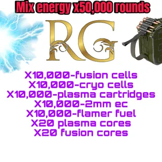 mixed energy ammo