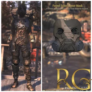 forest scout armor mask