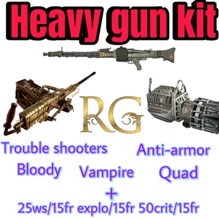 heavy gun 15fr kit