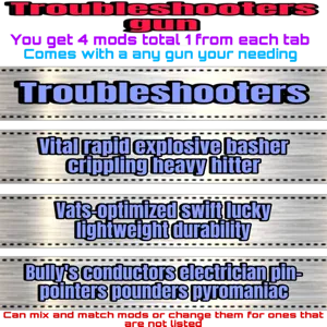 troubleshooter gun setup