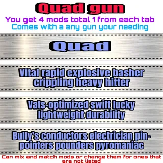 quad gun mods