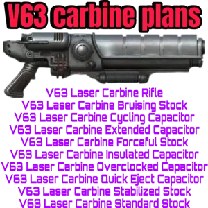 v63 carbine laser rifle