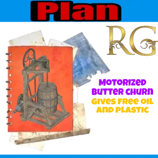 motorized butter churn 