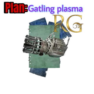 gatling plasma gun plan 