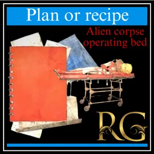 alien corpse operating bed