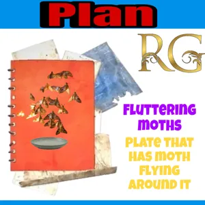fluttering moths
