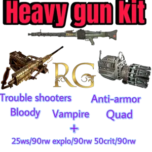 heavy gun 90rw kit