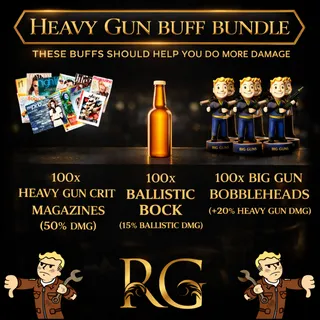 heavy gun buff bundle