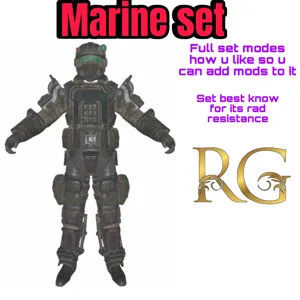 marine armor set +20mods