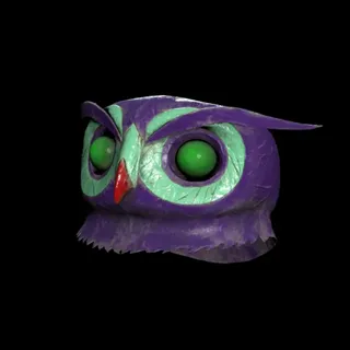 glowing owl mask