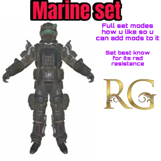 marine armor set + 20 legendary mods