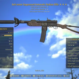 AA50c35v radium rifle