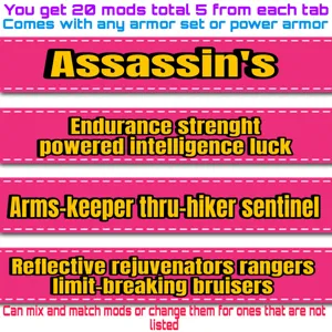 assassin armor set