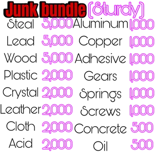 sturdy junk bundle