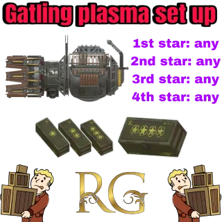 gatling plasma set-up