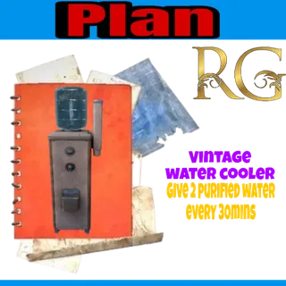 vintage water cooler