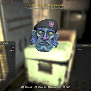 glowing captain mask