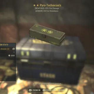 x5 pyro-technician’s mod
