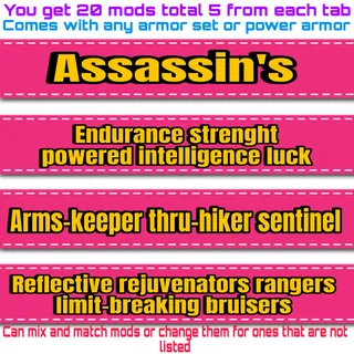 assassin armor set