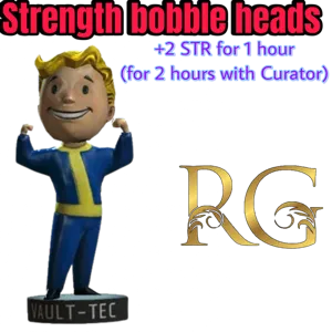 x25 strength bobbleheads