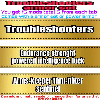 tro +2i sentinel mods