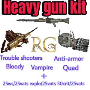 heavy gun 25vats kit