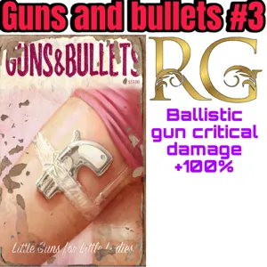 x50 guns & bullets 3 mag