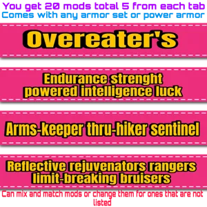 overeaters armor set