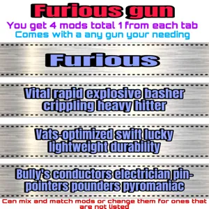 furious gun mods