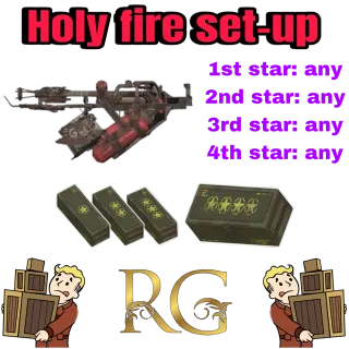 holy fire set up