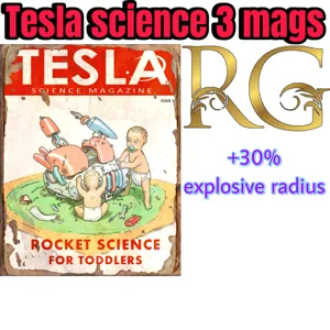 x50 Tesla science 3 mags